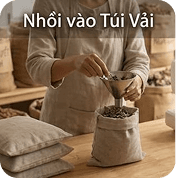 Nhồi vào túi vải